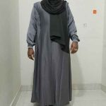 প্রিমিয়াম জাফরান ফেব্রিক্স ডিজাইনার আবায়া